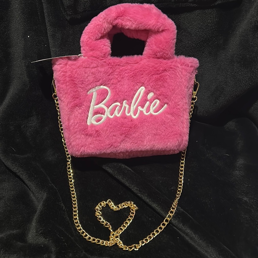 New Skinnydip Barbie Logo Grab Bag Purse crossbody